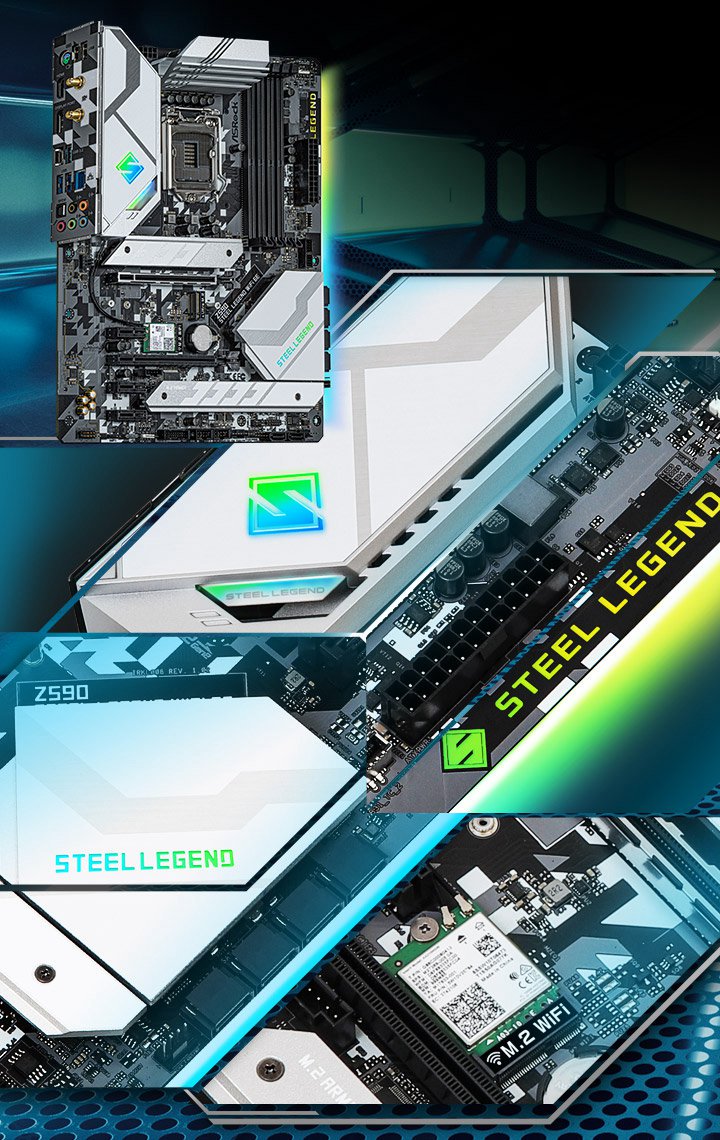 ASRock > Z590 Steel Legend WiFi 6E